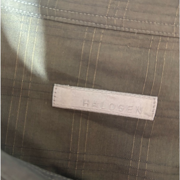 Halogen Gray Long Sleeve Button Up Shirt - Picture 5 of 5